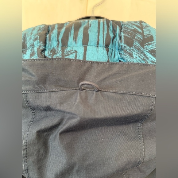 The North Face Goose Down Jacket Womens Medium Blue Puffer Insulated DryVent - Picture 9 of 11